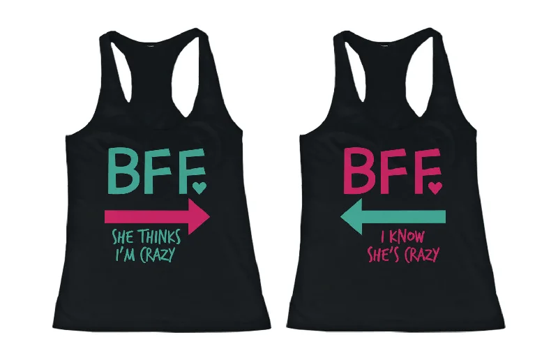 Cute MINT & PINK Best Friend Tank Tops - Matching BFF Tanks