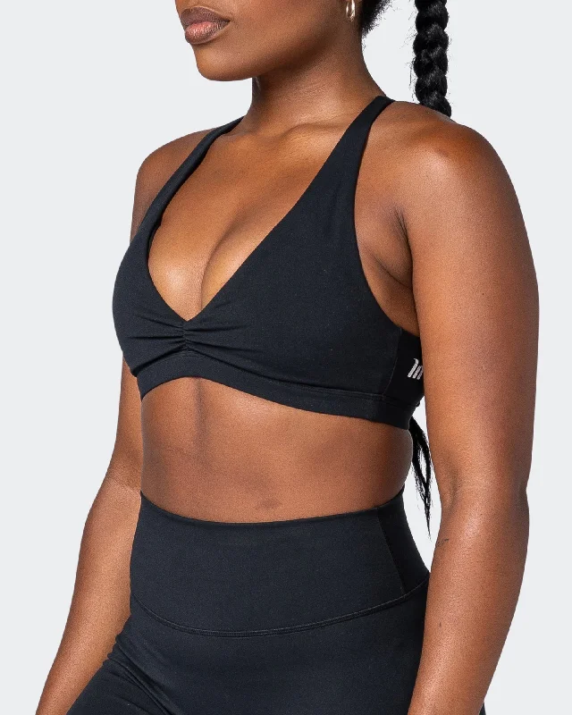 Stride Bralette - Black