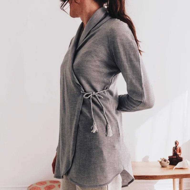 The Lotus Cardigan - Italian Merino