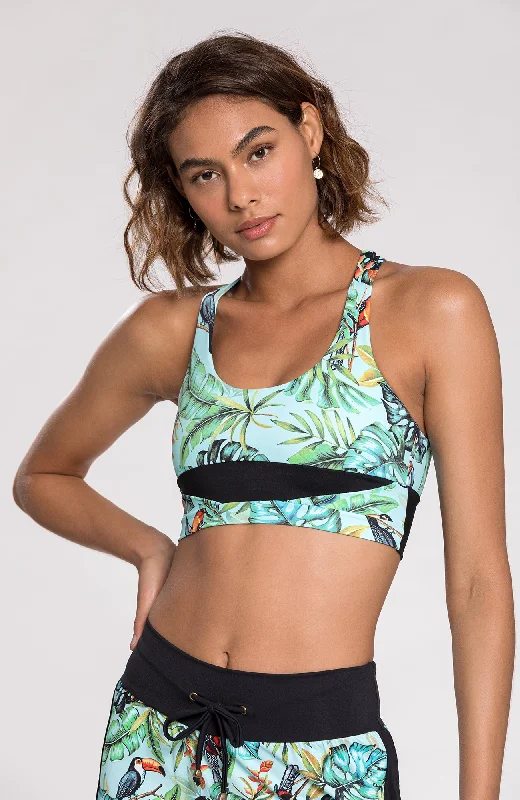 Tropical Cross Back RioSoft™ Bra