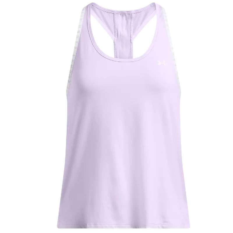 Under Armour Knockout Training Tank Top - Womens - Salt Purple/White