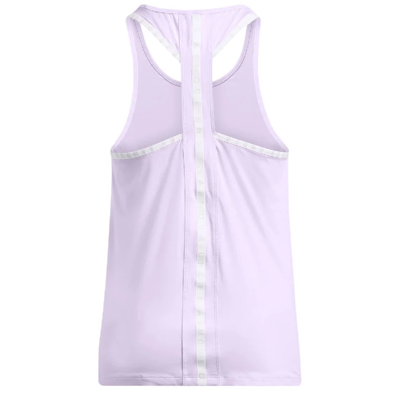 Under Armour Knockout Training Tank Top - Womens - Salt Purple/White