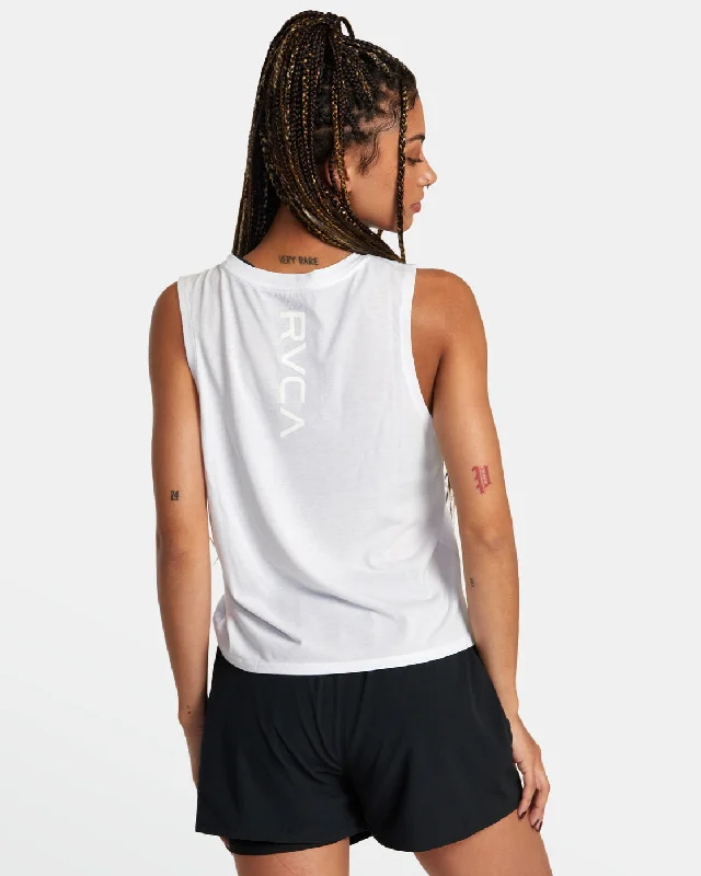 VA 2 Sports Tank Top - White