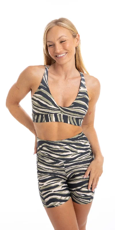 Zebra Eco Diamond Back bra