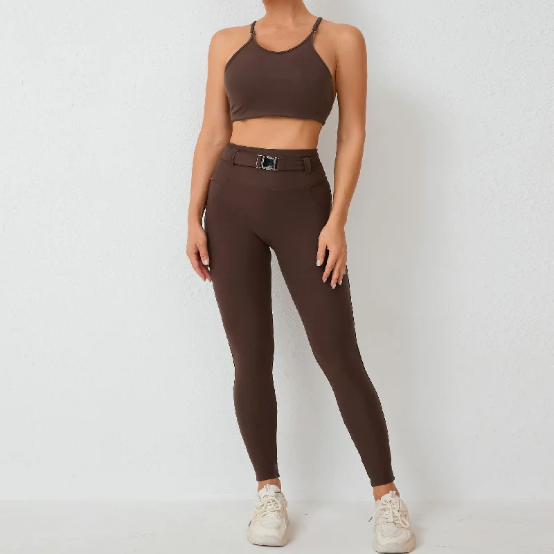 S / Brown / 78% Nylon + 22% Spandex