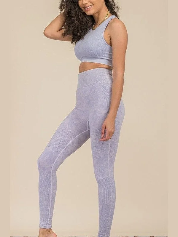 Solid Racerback Yoga Set