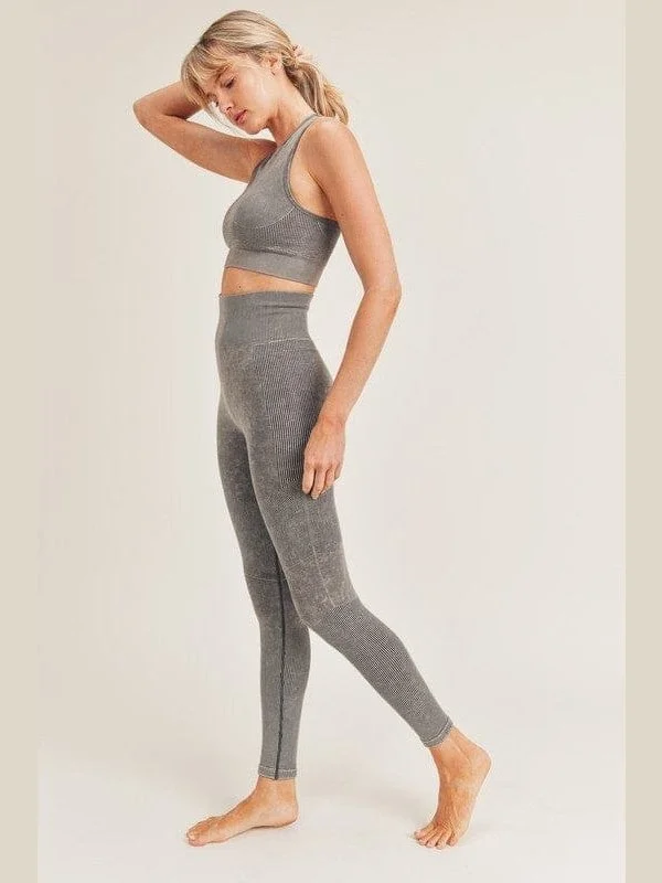 Solid Racerback Yoga Set