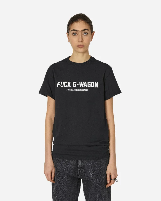 Fuck G-Wagon T-Shirt Black Graphic T-Shirt Round Neck Polyester