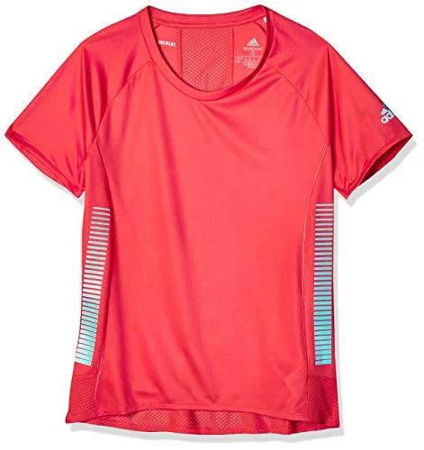 Adidas Womens 25/7 Tee Runr T-Shirt Layered Multi-layer Single Layer