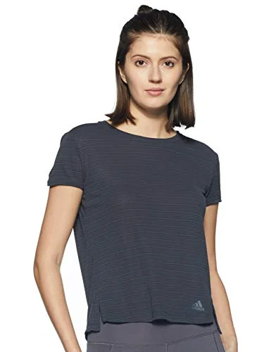 Adidas Womens Freelift Chill T-Shirt Cashmere Blend Cotton Blend Poly Blend