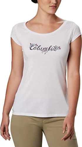 Columbia Womens Shady Grove Ss Tee T-Shirt Modern Contemporary Chic