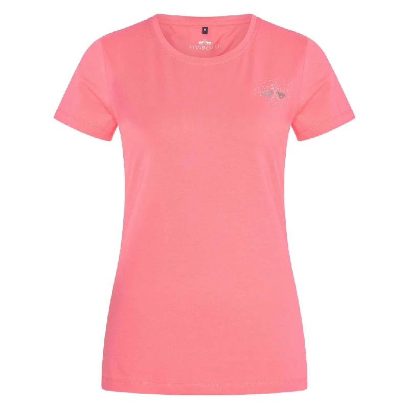 HV Polo Classic T-Shirt Notch Collar Peter Pan Collar Cowl Neck