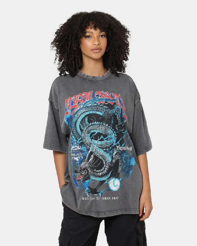 Loiter Dragon Born Vintage T-Shirt Charcoal Nylon Fabric Polyester Fabric Spandex Fabric Loiter Dragon Born Vintage T-Shirt Charcoal Nylon Fabric Polyester Fabric Spandex Fabric