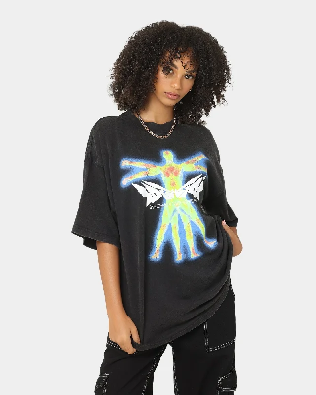 Loiter Human Condition Vintage T-Shirt Vintage Black Nylon Fabric Polyester Fabric Spandex Fabric Loiter Human Condition Vintage T-Shirt Vintage Black Nylon Fabric Polyester Fabric Spandex Fabric