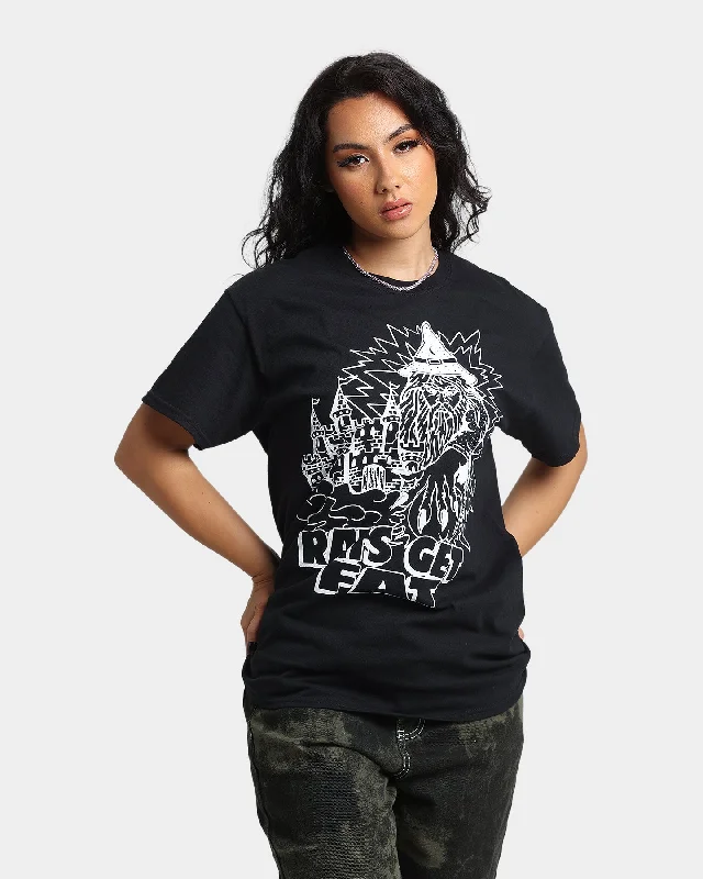 Rats Get Fat Wild Wizard T-Shirt Black Faux Fur Fabric Real Fur Fabric Shearling Fabric Rats Get Fat Wild Wizard T-Shirt Black Faux Fur Fabric Real Fur Fabric Shearling Fabric
