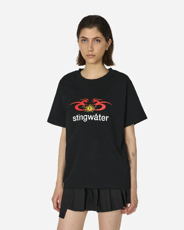 Moses T-Shirt Black Welt Pockets Slit Pockets