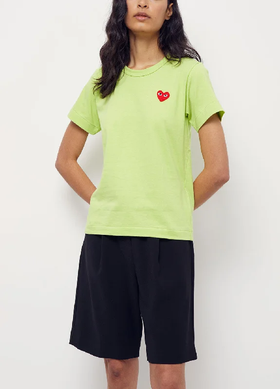 T271 Logo T-Shirt Chenille Blend Fleece Blend Nylon Blend