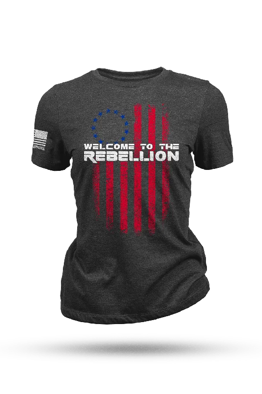 Rebellion RWB - Women's T-Shirt Anti-Pilling Machine Wash Handmade