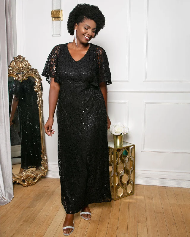 Celestial Cape Sleeve Gown Tunics Handmade artisanal