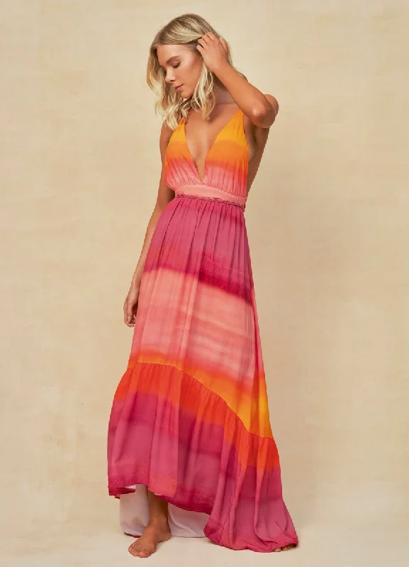 Maaji Sunrise Dye Moon Bay Long Dress Tunics Luxurious high-end