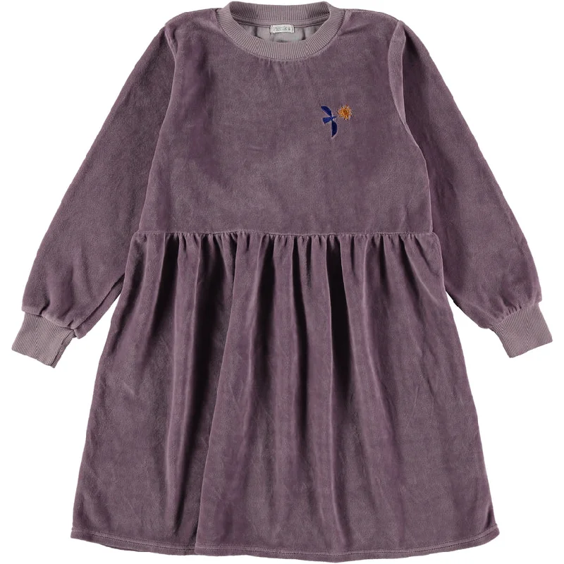PICNIK LAVENDER VELOUR WAISTED DRESS Tunics Occasion special