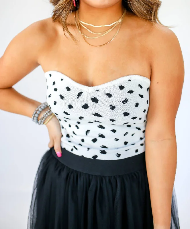 Palm Beach Sweater Top In White Oversized Loose Flowy