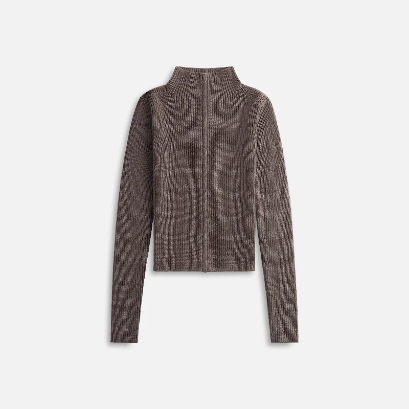 Rick Owens DBL Lupetto Sweater - Dust Sequined Glittery Shiny