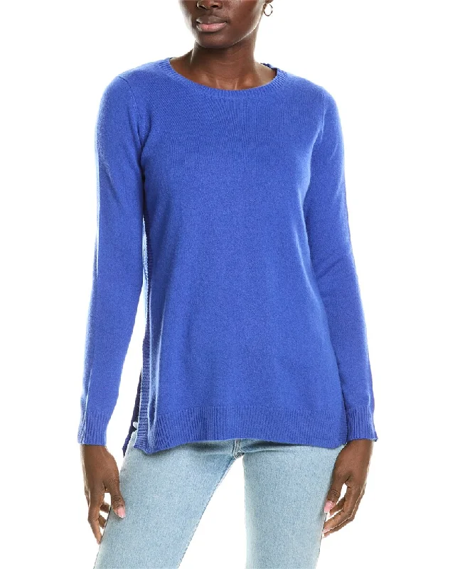 sofiacashmere Tunic Cashmere Sweater Terry Terry Cloth Terry Knit
