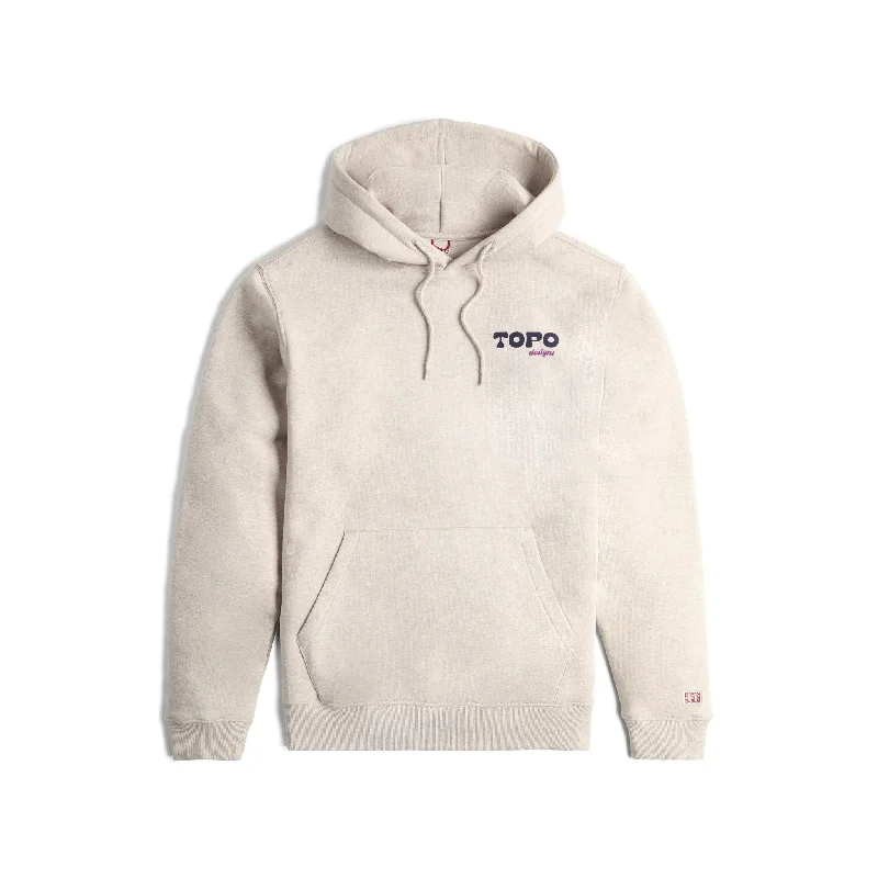 Alpine High Hoodie - Heat Waves Hoodie with Elastic Cuffs Stretchable Comfortable