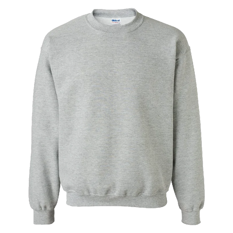 B1989 Heavy Blend Crewneck Sweatshirt Hoodie with Back Slit Movement Comfort