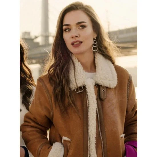 Bensu Soral Private Lesson Brown Leather Jacket Wool Fabric Cashmere Fabric Tweed Fabric Bensu Soral Private Lesson Brown Leather Jacket Wool Fabric Cashmere Fabric Tweed Fabric