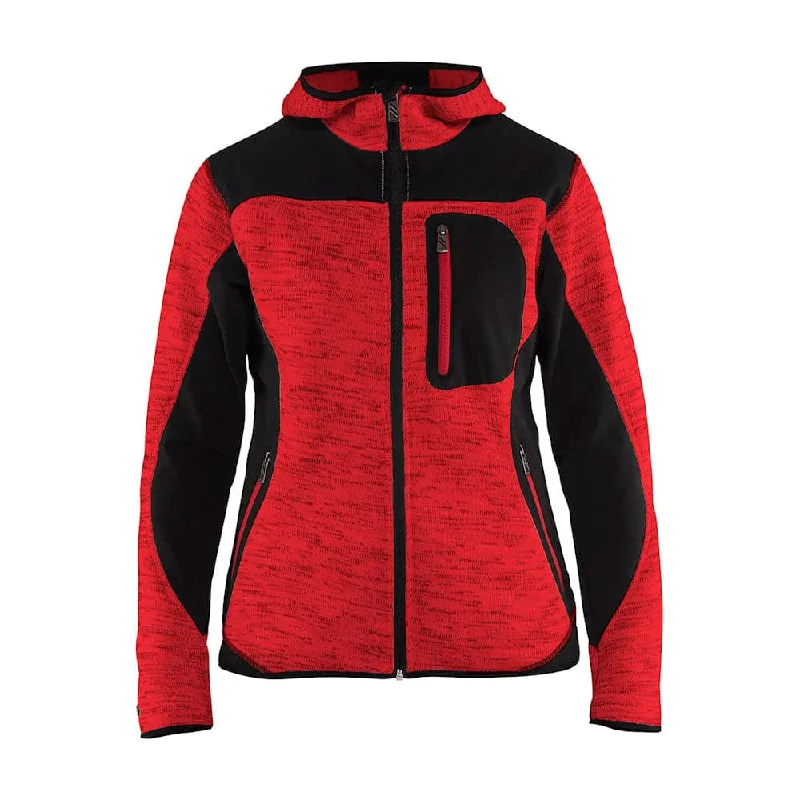 Blaklader 4931 Women's Knitted Hooded Sweatshirt Jacket Hoodie with Logo Branding Identity Blaklader 4931 Women's Knitted Hooded Sweatshirt Jacket Hoodie with Logo Branding Identity