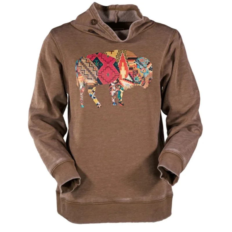 Outback Trading Company Women's "Marianne" Sweatshirt Hoodie with Longline Fit Extended Stylish