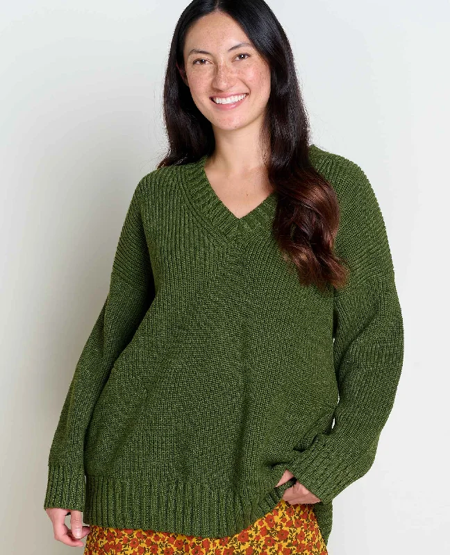 Butte Oversized Sweater Plaid Sweater Polka Dot Checkered