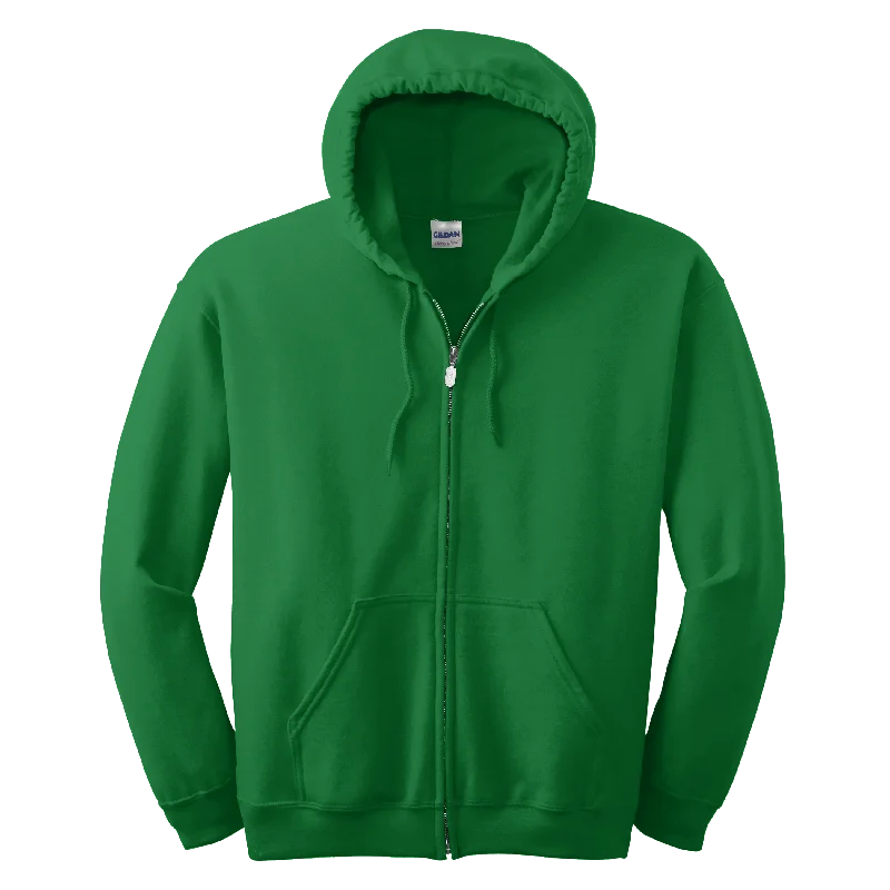 C1965 Heavy Blend Zip Hooded Sweatshirt Hoodie with Hem Contrast Bold Stylish