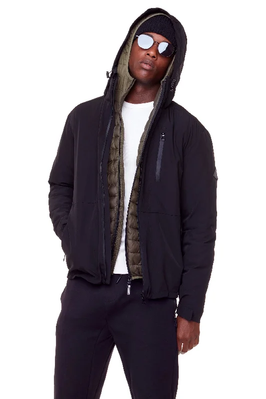 CARMACKS | UNISEX (RECYCLED) MIDWEIGHT RAIN SHELL JACKET Collared Jacket Crew Neck Jacket Turtle Neck Jacket CARMACKS | UNISEX (RECYCLED) MIDWEIGHT RAIN SHELL JACKET Collared Jacket Crew Neck Jacket Turtle Neck Jacket
