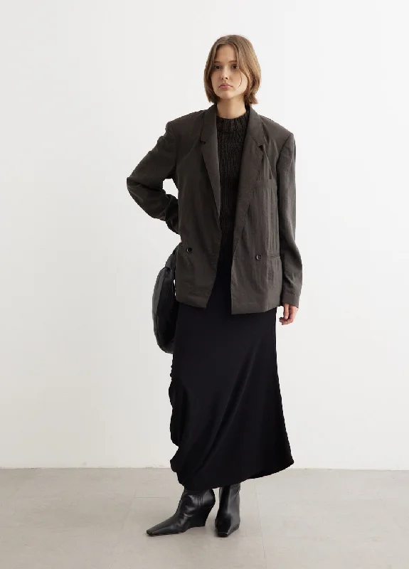 Double Breasted Jacket Cotton Jacket Linen Jacket Terry Jacket