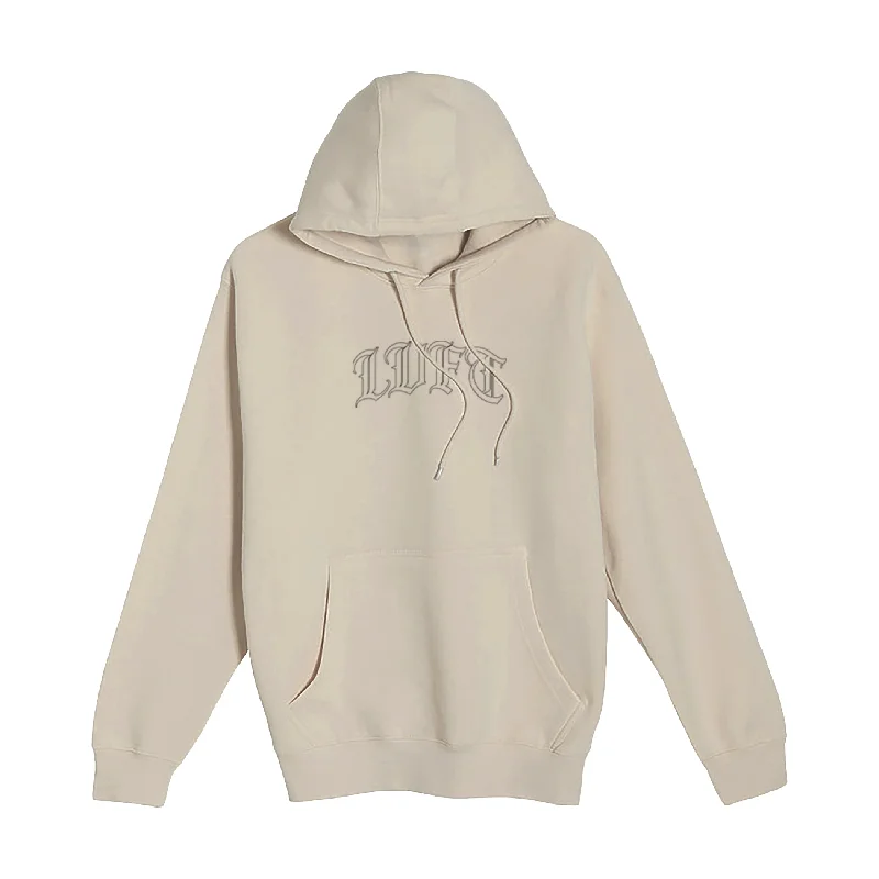 Gotham Hoodie - Beige Hoodie with Logo Branding Identity