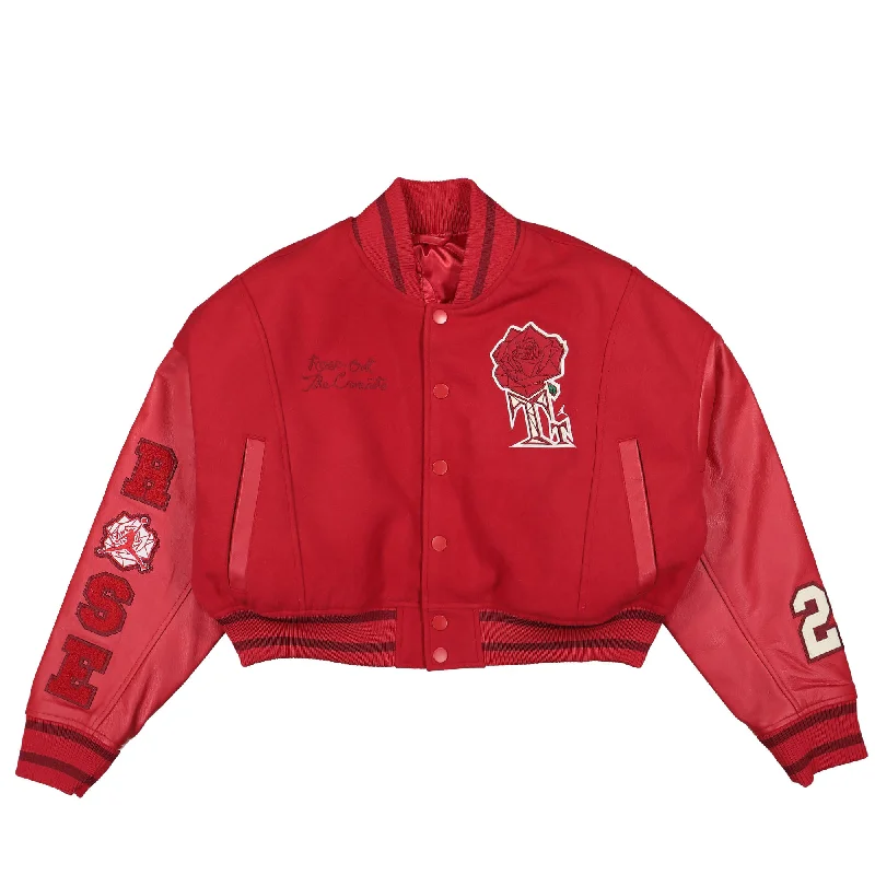 W Varsity Jacket Herringbone Jacket Checkered Jacket Solid Jacket