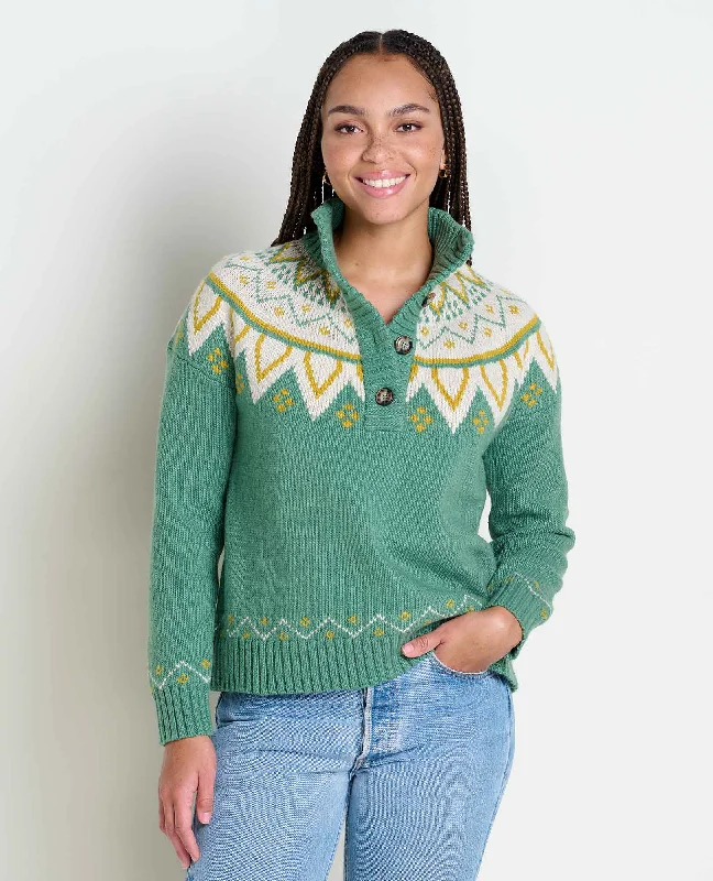 Moss Point Henley Sweater Wool Sweater Cotton Sweater Cashmere Sweater