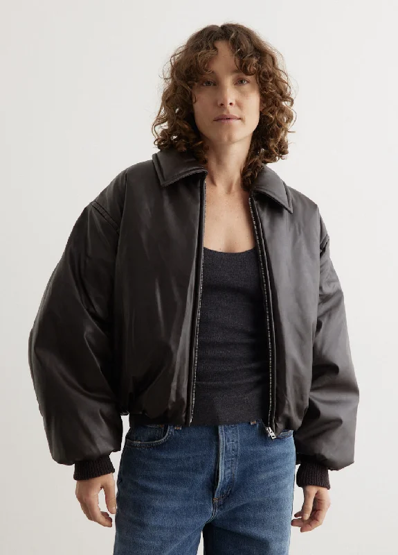 Onnea Leather Jacket Faux Fur Jacket Real Fur Jacket Shearling Jacket