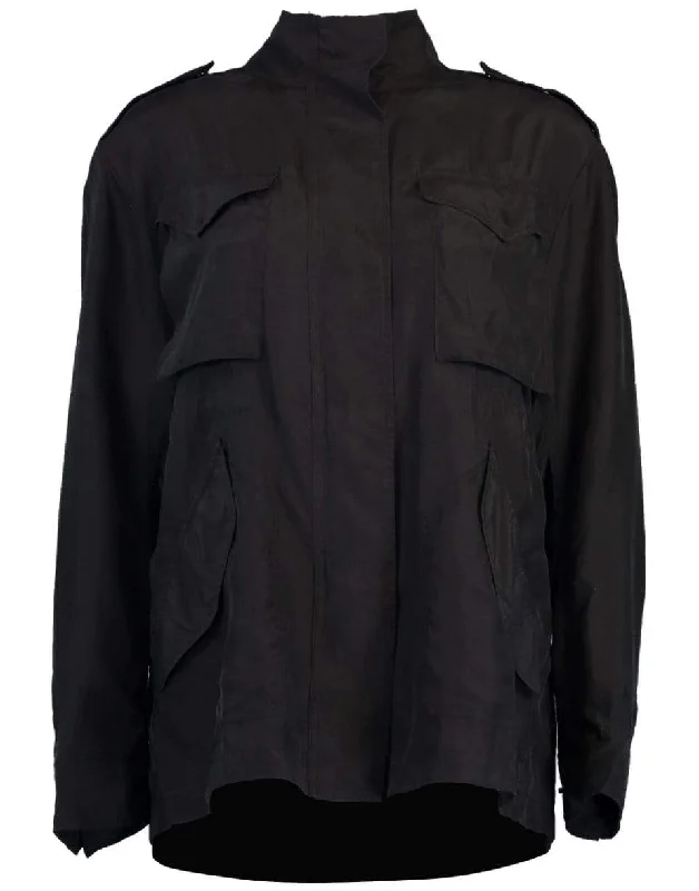 Roth Silk Field Jacket Nylon Jacket Polyester Jacket Spandex Jacket