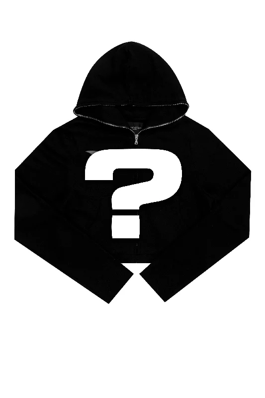 Womens Mystery Hoodie Cotton Hoodie Fleece Lining Warmth