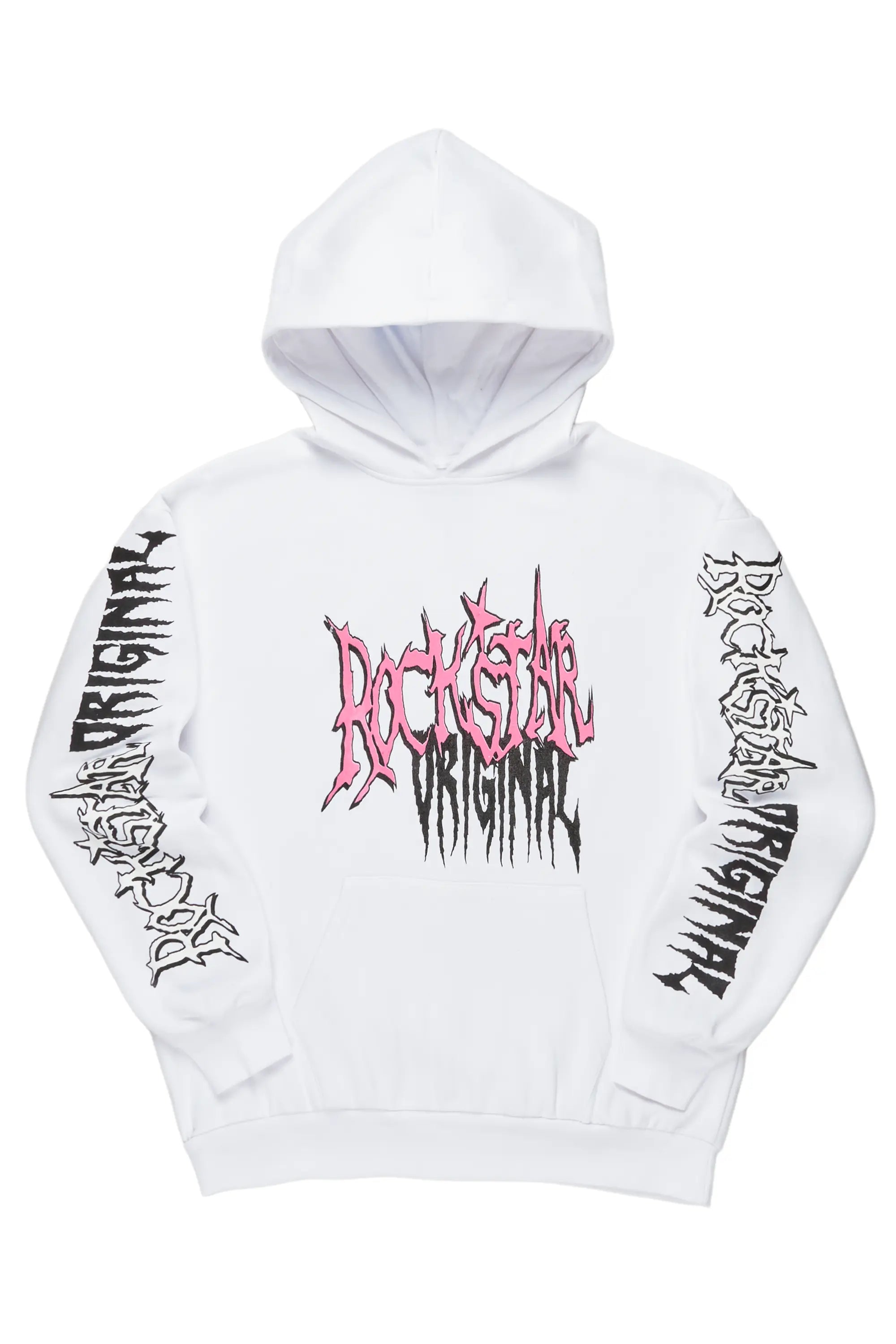 Regina White Oversized Hoodie Hoodie with Strings Custom Fit Adjustable