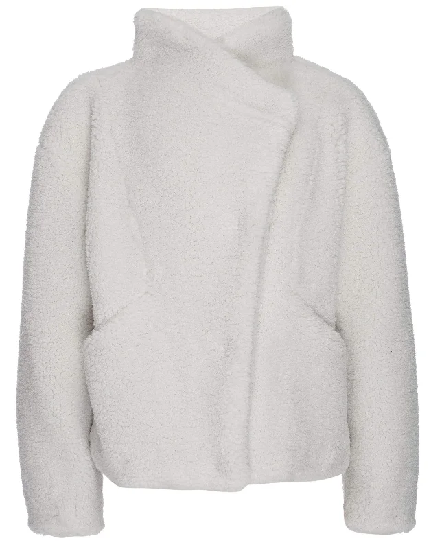 Sherpa Jacket Cardigan Sweater Pullover