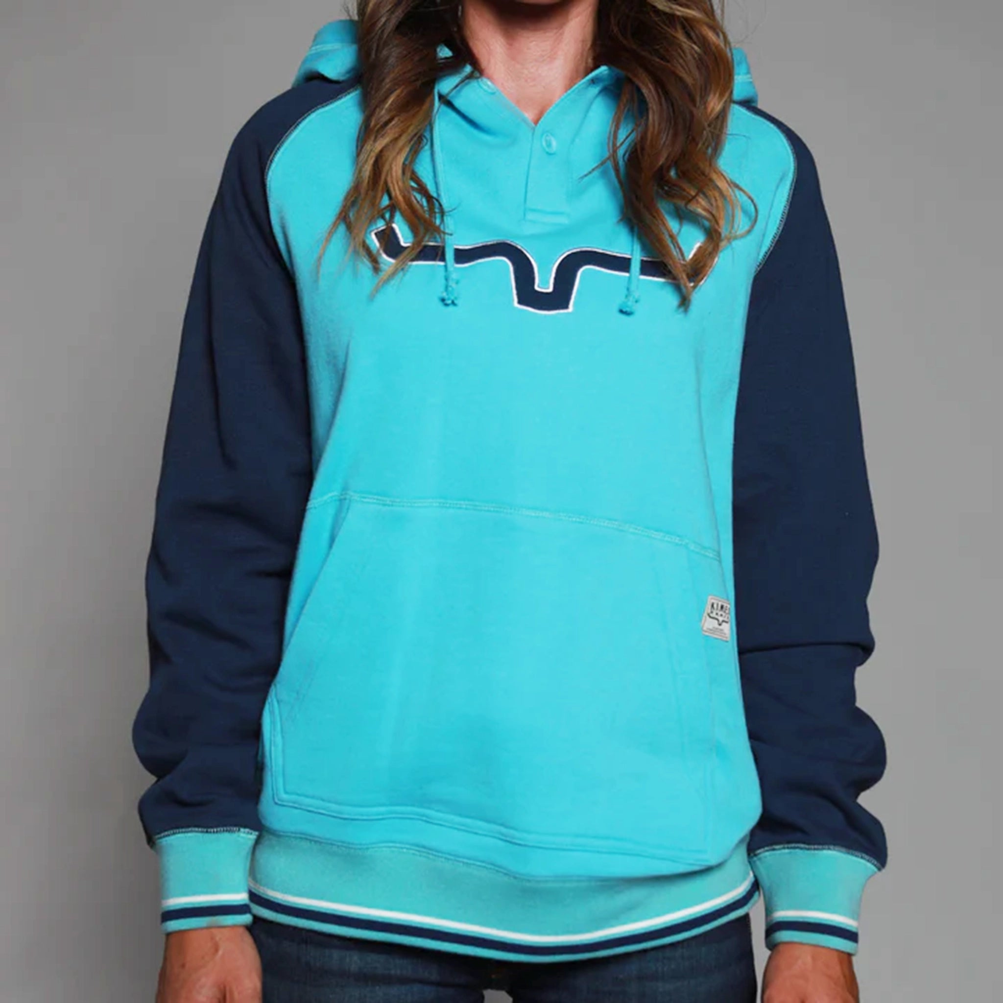 Kimes Ranch Women's Summer Love Fleece Hoodie Hoodie with Set-In Sleeves Structured Classic