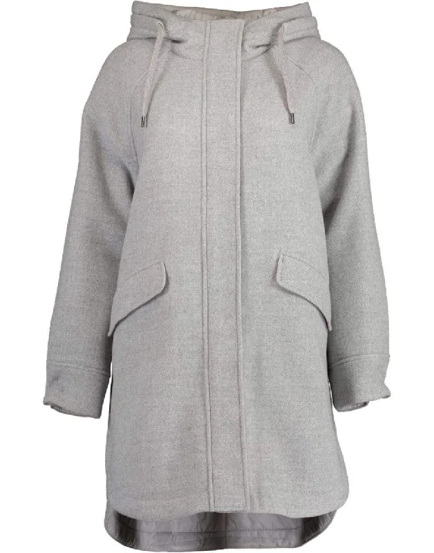 Taffeta Lined Hooded Outerwear Jacket Knit Jacket Woven Jacket Fleece Jacket