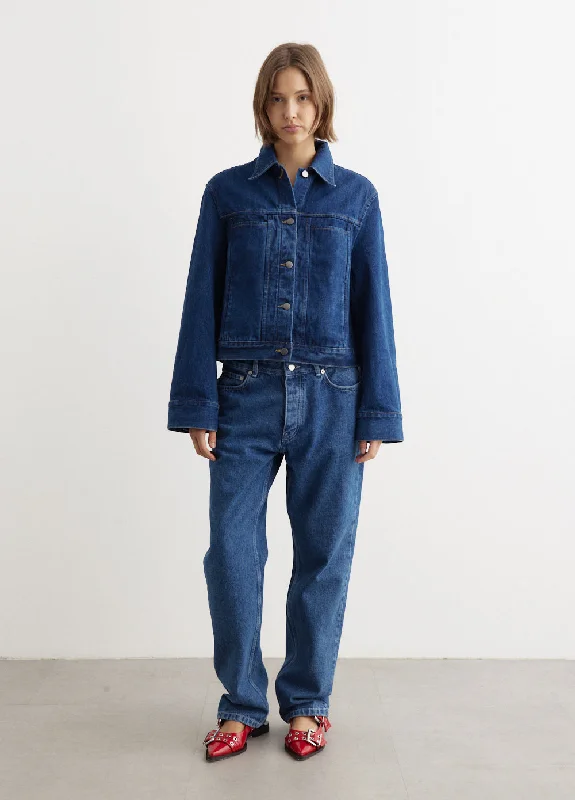 Tahoe Denim Boxy Jacket Jersey Jacket Tulle Jacket Batik Jacket