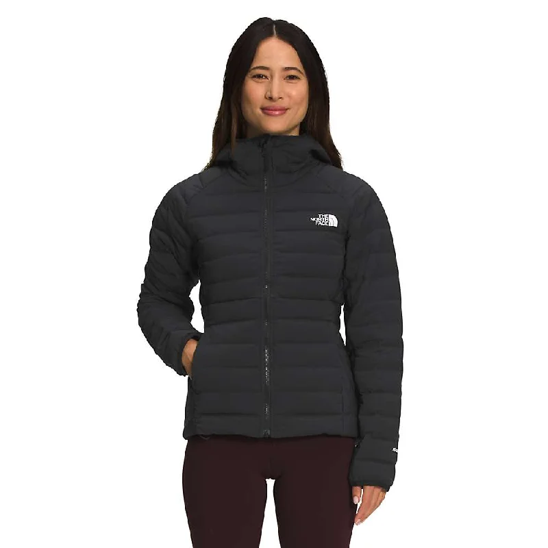 The North Face Women's Belleview Stretch Down Hoodie Hoodie with Elastic Waist Stretchable Comfortable