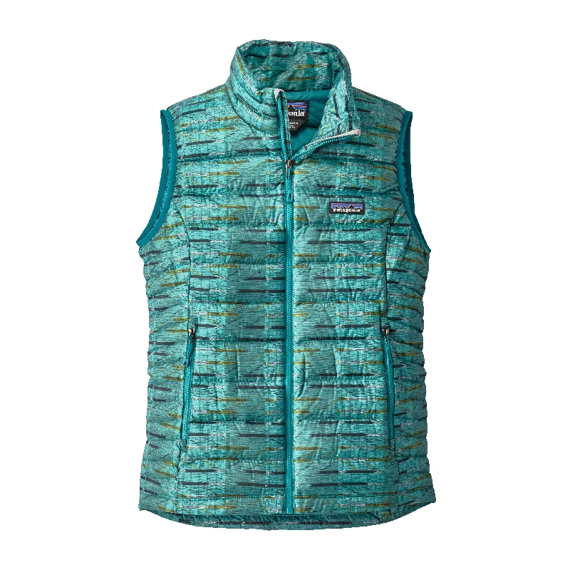 Women's Down Sweater Vest Seamless Knitted Crochet